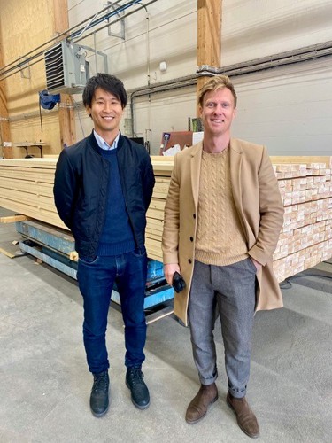 Kundbesök Japan Norra Timber